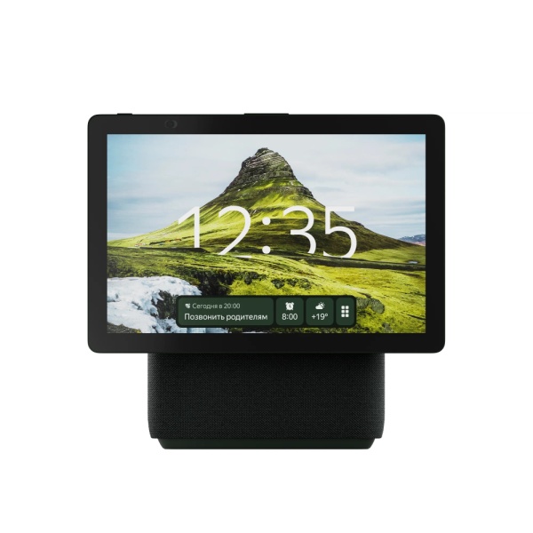 Умная колонка Яндекс.Станция Дуо Макс с Алисой, с Zigbee, 60 Вт, зелёный